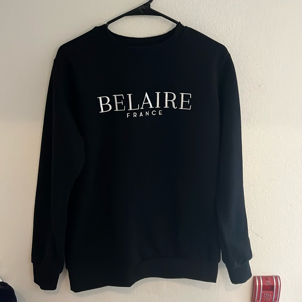 Belaire France black sweater